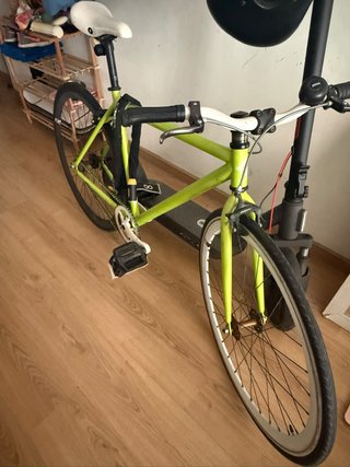 Bicicleta Fixie Verde