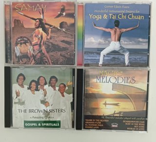 Lote de 4 CDs de Música Relajante