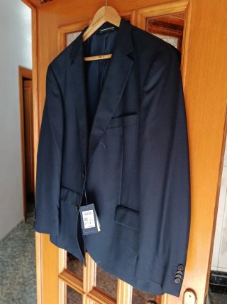 Traje Zara Azul Marino