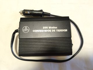 Conversor de corriente DC-AC para coche