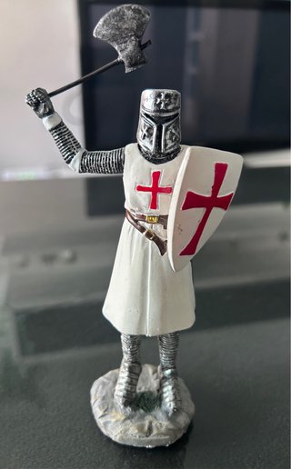 Figura Caballero Templario 18 cm