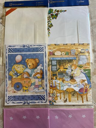 Lote de 4 Paquetes de Cartas Perfumadas
