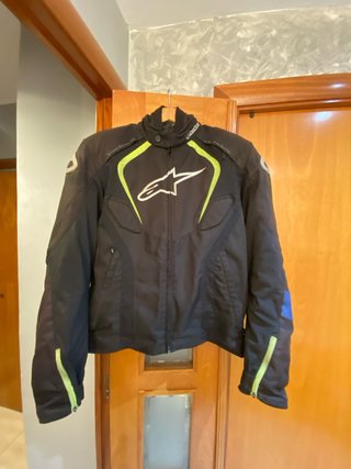 Chaqueta Alpinestars Negra y Verde