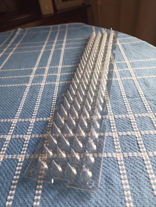 Protettore anti-uccelli in plastica