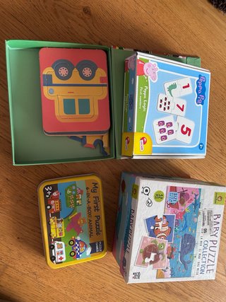 Lote de 4 Puzzles Infantiles +2