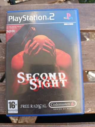 Second Sight PS2, carátula francesa