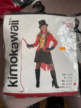 Disfraz de Domadora de Circo Kimokawaii