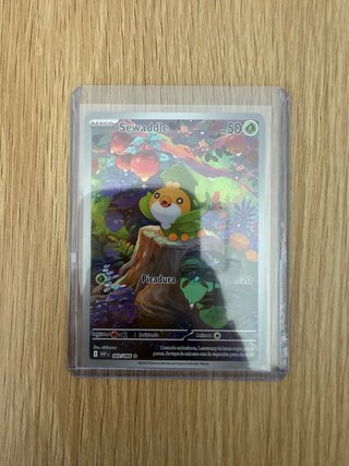 Carta Pokémon Sewaddle sv11W 087