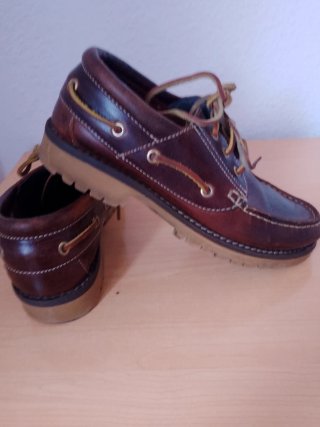 Zapatos náuticos de piel