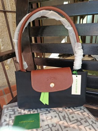 Bolso Longchamp Plegable Negro