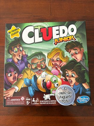 Juego de mesa Cluedo Junior