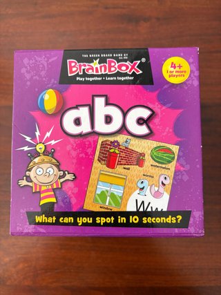 Juego de mesa BrainBox ABC (Inglés)
