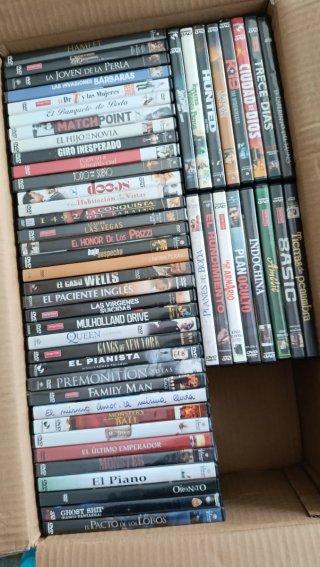 Lote de 52 Películas en DVD