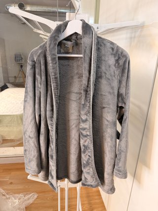 Bata de mujer gris talla M