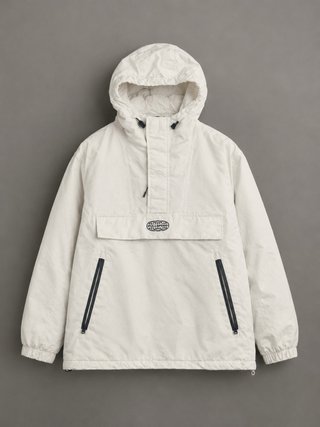 Anorak Blanco con Capucha