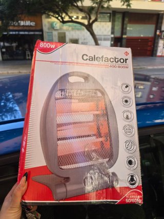 Calefactor de Cuarzo 800W