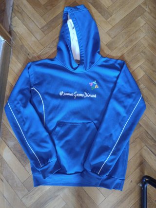Sudadera Gamo Diana Azul. Talla 14