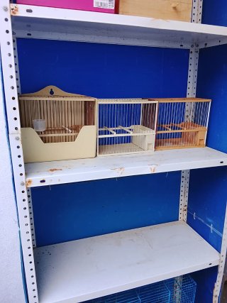 Set de 3 Jaulas para Pájaros