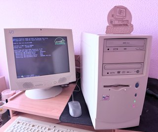 PC Retro Pentium II 350MHz windows 98se