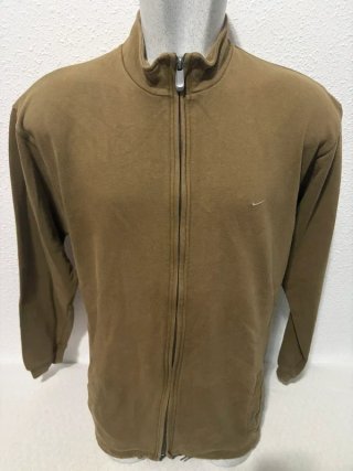 Chaqueta Nike Vintage Cremallera Marrón XL
