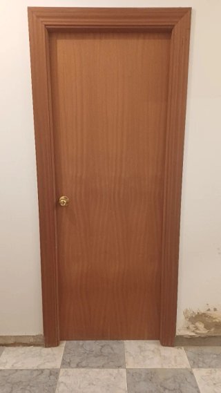 Puerta de paso de madera 3 unidades