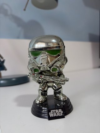 Funko Pop Star Wars Soldado Plateado