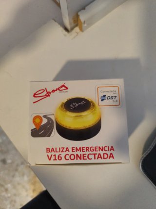 Baliza de Emergencia V16 Conectada SIN ESTRENAR