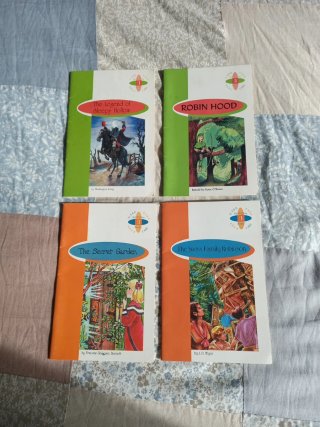 LOTE 4 Libros de lectura en inglés 1°ESO y 2°ESO
