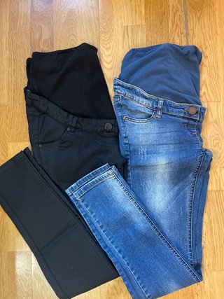 2 Pantalones Premamá Talla S
