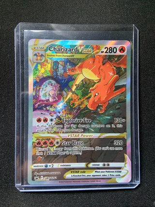 Carta Pokémon Charizard VSTAR SWSH262