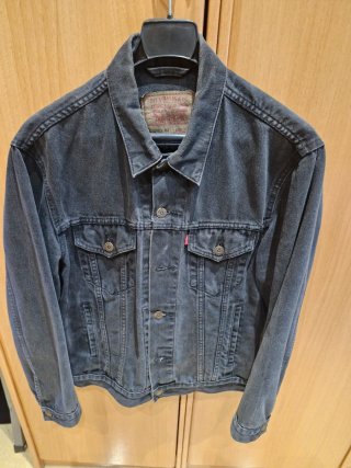 Chaqueta Tejana Levi's Negra