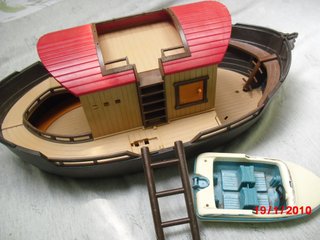 PLAYMOBIL:lancha geobra 1988+ARCA DE NOE x 9€ todo