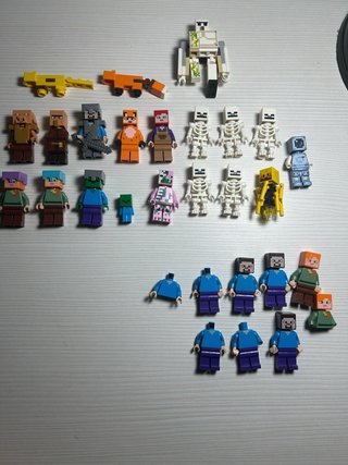 Lego lote minecraft