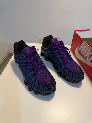 Nike Shox TL Azul y Moradas