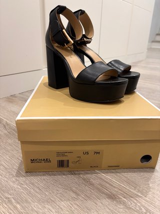 Sandalias Michael Kors Negras Talla 37