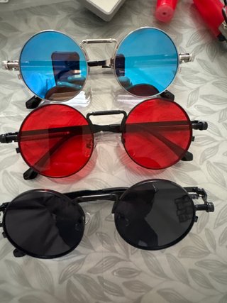 3 Gafas Vintage Redondas