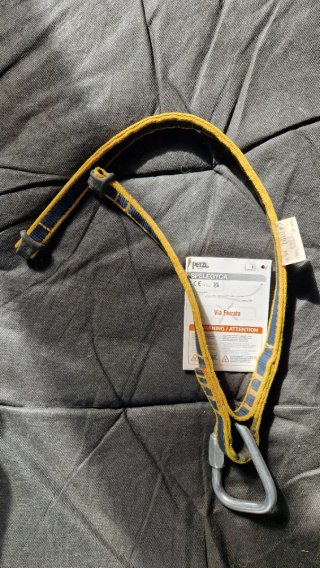 Cabo de anclaje Petzl Spelegyca con maillon