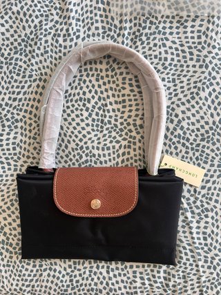 Bolso Longchamp Negro y Marrón