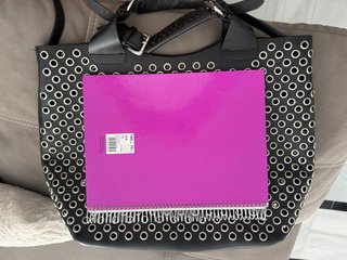 Bolso de Piel Negro Zara