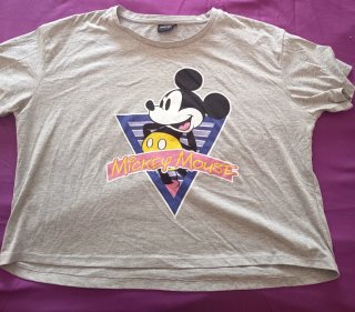Camiseta Gris Mickey Mouse Disney
