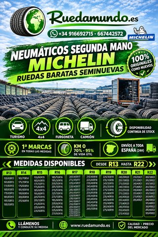2 Neumáticos Usados 275/40R20 205/55R16 225/45R17