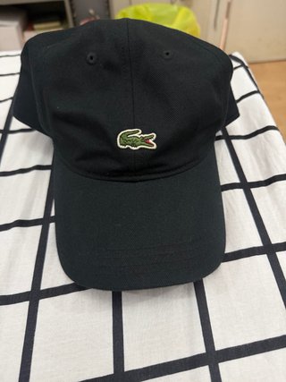 Gorra Lacoste Negra