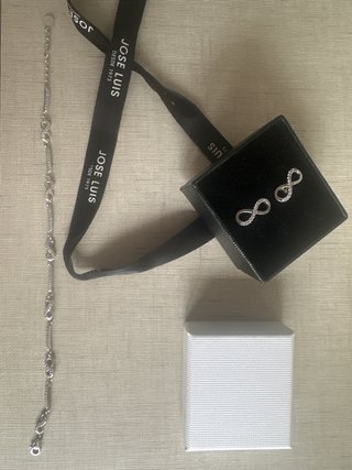 Pulsera Infinito de plata de ley