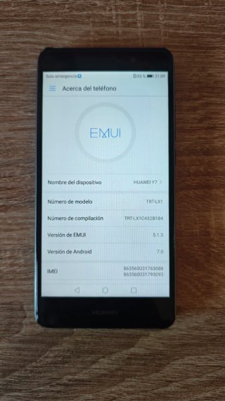 Huawei Y7 Negro