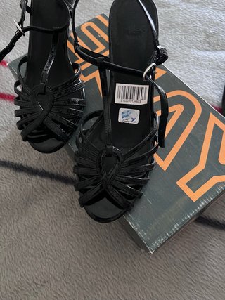 Sandalias de vestir negras