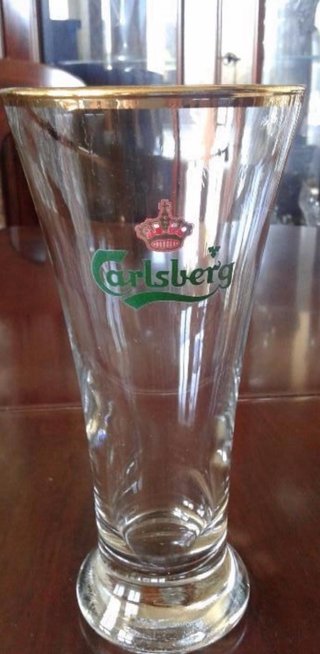 Vaso de Cerveza Carlsberg.