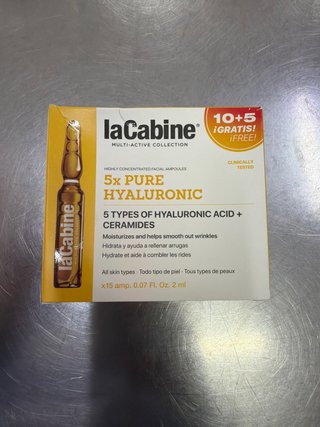 Ampollas laCabine Ácido Hialurónico + Ceramidas
