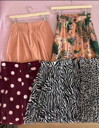 Lote pantalones faldas XS