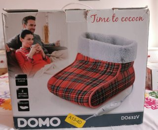 Calienta Pies Domo DO632V Estampado Escocés