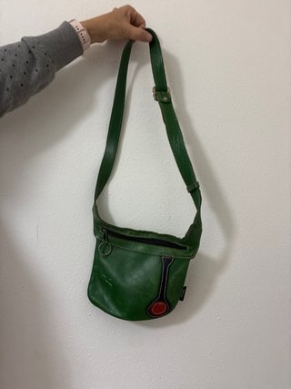 Riñonera Estilo Hippie Verde
